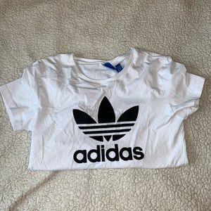 White adidas women’s shirt